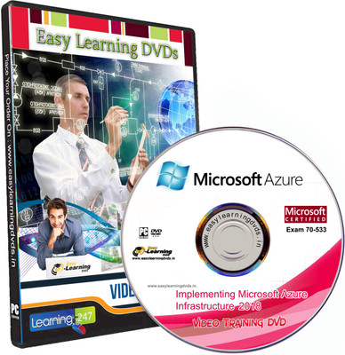 

Easylearning Easy Learning Implementing Microsoft Azure Infrastructure Solutions 2018 EXAM 70-533 Video Training Course DVD(DVD)