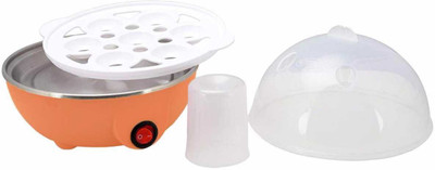 

Powernri Egg-07 Electric Egg Boiler Steamer Fryer- Compact, Stylish 7 Egg Cooker Egg Cooker (7 Eggs) Egg Cooker(7 Eggs)