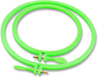 

ProjectsforSchool Embroidery Frame Set - Embroidery Hoop Set - plastic multicolor - No 6 and No 8, Dia - 16.5 cm and 22 cm - Tapestry Hoop Wooden - Art and Craft - Embroidery Embroidery Frame(Pack of 2)