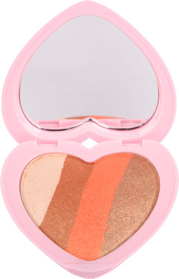 

hold live Holdlive Hojo Love At First Sight Shimmer Brick Eyeshadow 4 in 1 8 g(Silky & Noble-03)