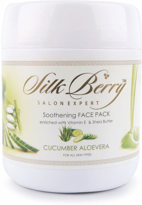 

Silkberry Cucumber Aloevera (Soothening Face Pack)(900 g)