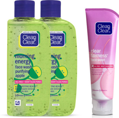 

Clean & Clear Morning Energy Purifying Apple Face Wash(280 ml)