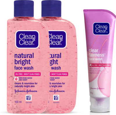 Clean & Clear Natural Bright Face Wash(280 ml)