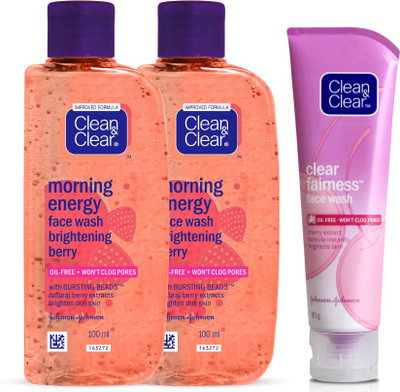 

Clean & Clear Morning Energy Brightening Berry Face Wash(280 ml)