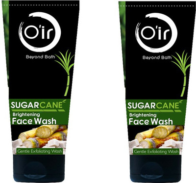 

oir Sugarcane Brightening Facewash Pack of 2 Face Wash(200 g)