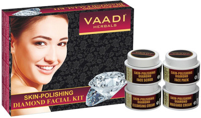 

Vaadi Herbals Skin-Polishing Diamond Facial Kit (70 gms) 70 g
