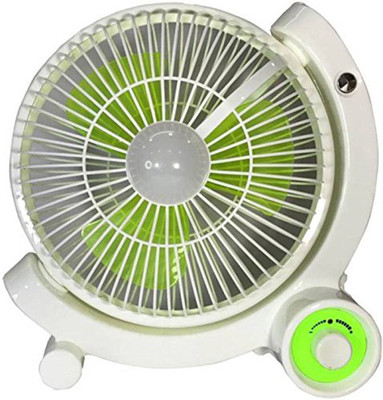 

Darling Toys Rechargeable Fan with 21 Led Light 3 Blade Table Fan(White, Pack of 1)