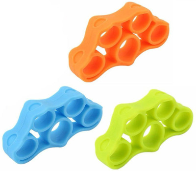 Zahuu Resistance Bands Hand Grip Strengthener Extender Hand Grip/Fitness Grip(Multicolor)