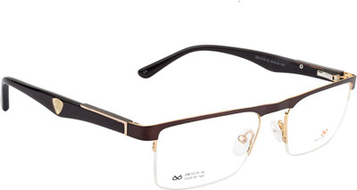

DENY BROWN Half Rim Square Frame(54 mm