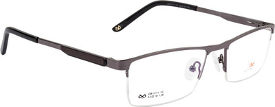 

DENY BROWN Half Rim Square Frame(52 mm