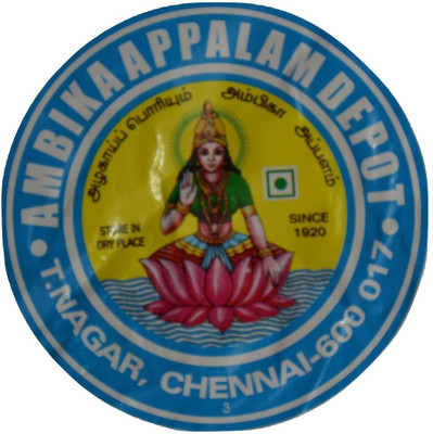 

Ambika Appalam Appalam No 3 (Set of 2), Chennai 225 gm … 100 nos(Pack of 2)