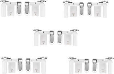 

ShopyBucket Set Of 5 Sensitive Shoot/Aim Buttons Trigger Mobile Game Controller for Andriod & IOS Gaming Accessory Kit White For Mac OS Gaming Accessory Kit(White, For Android)