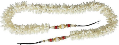 

Bueno Women's Artificial Hair Gajra Flower Bridal Hair Accessories Hair Accessory Set(White)