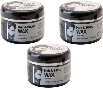 

Wonder Star Strong quality Styling Hair & Beard Gel Wax- 300gm (3 Pcs Combo set) Wax(300 g)