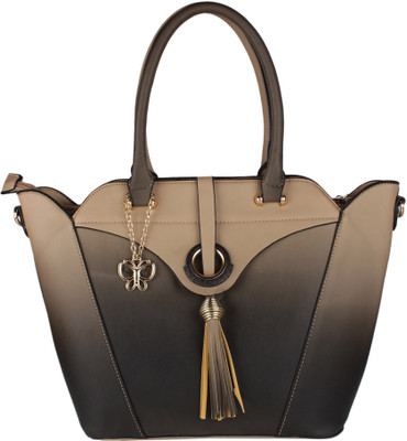 

Butterflies Hand-held Bag(Khaki)