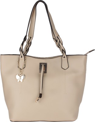 

Butterflies Hand-held Bag(Beige)