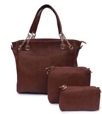 

Suprino Hand-held Bag(Brown)