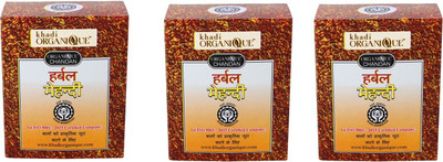 

Khadi Organique KhadiOrganique Brown Mehandi-Pack of 3(300 g)