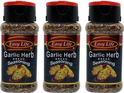 

Easy Life Combo Pack of 3 Garlic Herb Bread Seasoning (40g x 3)(120 g)