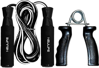 

Neulife skipping rope & hand gripper for Home Gym Kit