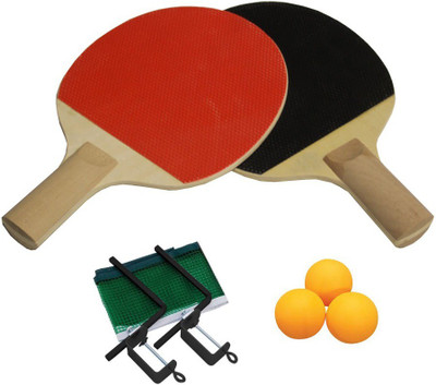 

ME Table Tennis Racket Set With Net, Clumps And 3 Balls For Kids 5 To 10 Years Table Tennis Kit
