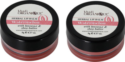 

Khadi Organique KhadiOrganique Lip Balm watermelon Pack of 2 Watermelon(Pack of: 2, 10 g)