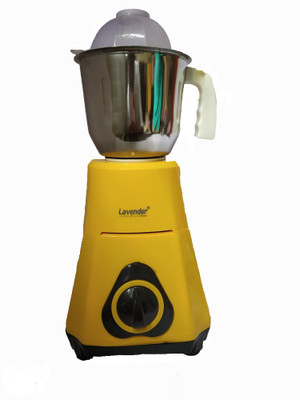 

lavender Fancy 550-Watt Mixer Grinder With 3 Jars (Yellow) 550 Mixer Grinder(Yellow, 3 Jars)