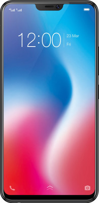 (Refurbished) Vivo V9 (Laminated Back Cover) (Pearl Black, 64 GB)(4 GB RAM)