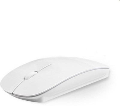 

SHREWAS Ultra Thin USB Optical Wireless Mouse 2.4G Receiver Super Slim Mouse Wireless Optical Gaming Mouse(2.4GHz Wireless, White)