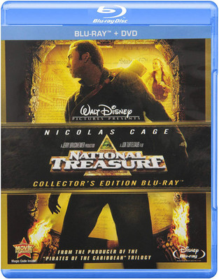 

National Treasure Blu-ray region free(Blu-ray English)