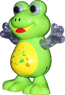 

Webby Dancing Frog with Music Flashing Lights and Real Dancing Action(Multicolor)