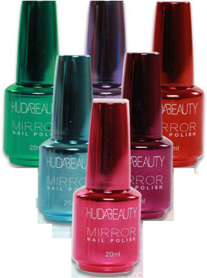 

huda Nail Polish Mirror multi(Pack of 6)