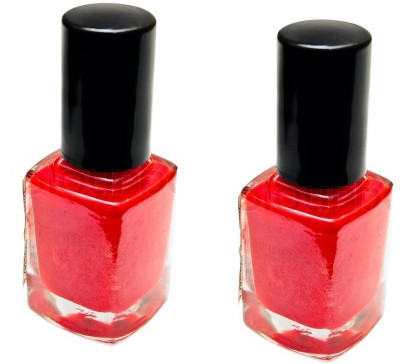 

fashion hub brand red color branded nail polish for lady maroon(Pack of 2)