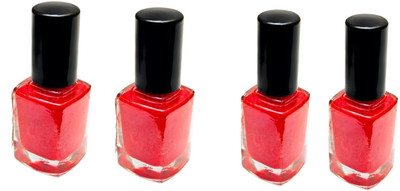 

fashion hub brand branded nail polish art for lady red