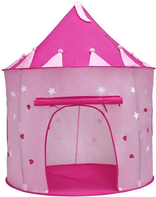 

dmpl fastdeal Indoor & Outdoor Use with Carrying Case ,Kid's Princess Castle Play Tent,Playhouse with Glow in The Dark Stars for Girls(Multicolor)