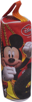 

Disney MICKEY MICKEY Art Polyester Pencil Box(Set of 1, Multicolor)
