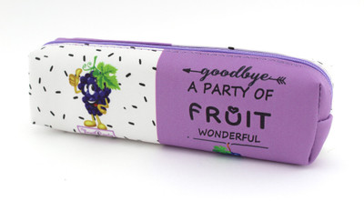 

SHERAGO Pen/Pencil Pouch for Girls & Boys || Best Suitable for School Kids, Travelers and Students || Multipurpose Box/Case Water Resistance Art Polyester Pencil Box(Set of 1, Purple)
