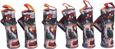 

Marvel SPIDERMAN SPIDERMAN Art Polyester Pencil Boxes(Set of 6, Multicolor)
