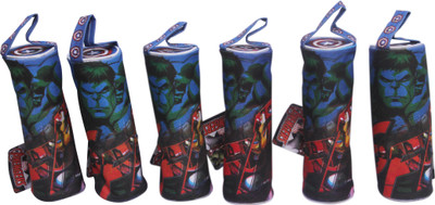 

Marvel AVENGER AVENGER Art Polyester Pencil Boxes(Set of 6, Multicolor)