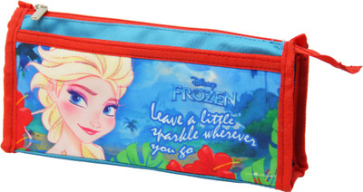 

Disney FROZEN FROZEN Art Polyester Pencil Box(Set of 1, Multicolor)