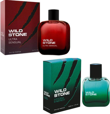 

Wild Stone ULTRA SENSUAL PERFUME 50 ML+HYDRA ENERGY PERFUME 50 ML Eau de Parfum - 50 ml(For Men)