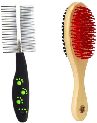 

Pet Needs Combo Of 2 Imported High Quality Grooming Brushes For Dog Basic Comb for Dog