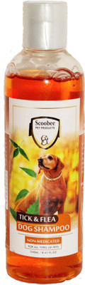 

scoobee pet products Flea and Tick TEA TREE, NEEM Dog Shampoo(250 ml)