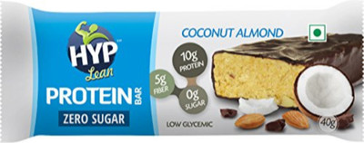 

Hyp Lean Sugarfree Protein Bars(240 g, Coconut Almond)