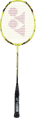 

Yonex Voltric 8 E-Tune Yellow, Black Strung Badminton Racquet(G4 - 3.25 Inches, 83 g), Black;yellow
