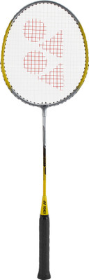 

Yonex Gr 301 Yellow Strung Badminton Racquet(G4 - 3.25 Inches, 90 g)