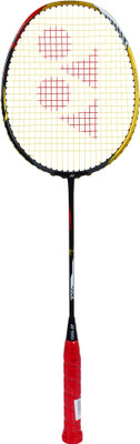 

Yonex Voltric LD3 Black, Gold Strung Badminton Racquet(G5 - 3 Inches, 85 g)