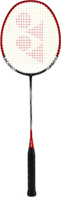 

Yonex Nanoray 6000i Black, Red Strung Badminton Racquet(G4 - 3.25 Inches, 90 g)