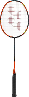 

Yonex Astrox 7 Black, Orange Strung Badminton Racquet(G4 - 3.25 Inches, 85 g)