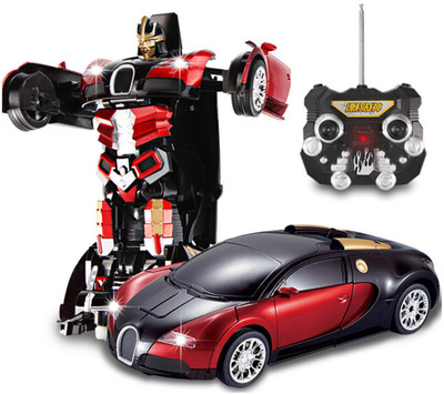 

Johnnie Boy VEHICLE TRANSFORMING ROBOT WITH REMOTE CONTROL TOY FOR KIDS(Red)